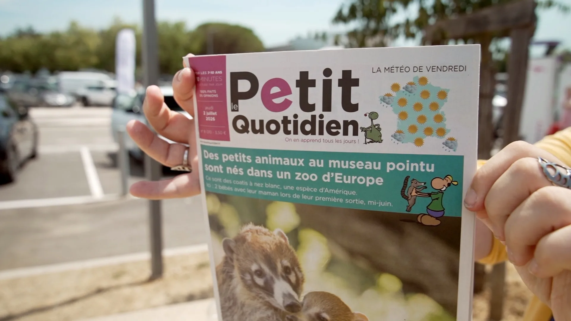 Le Petit Quotidien — animation sur une aire du réseau VINCI Autoroutes