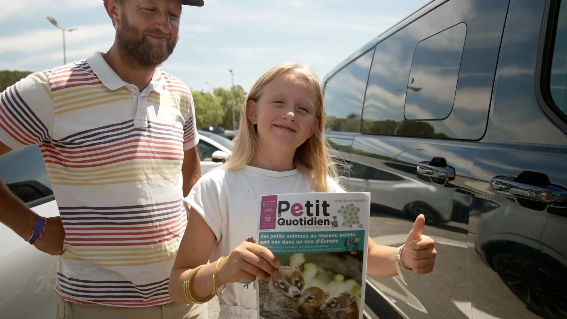 Le Petit Quotidien — animation sur une aire du réseau VINCI Autoroutes