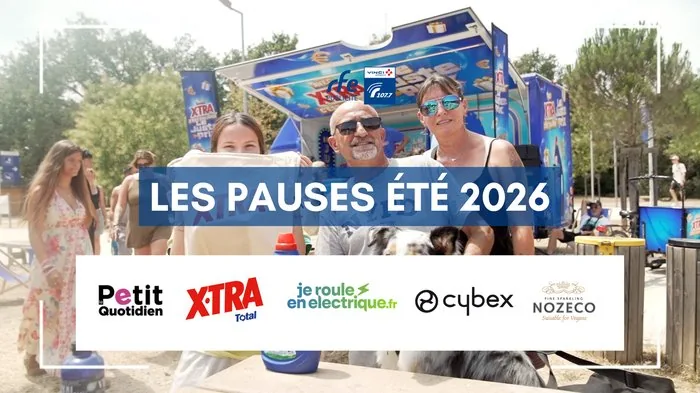 Les Pauses Été 2026 — animation X-TRA sur les aires VINCI Autoroutes